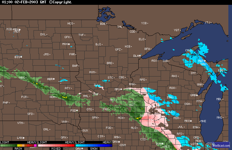 Link to local radar